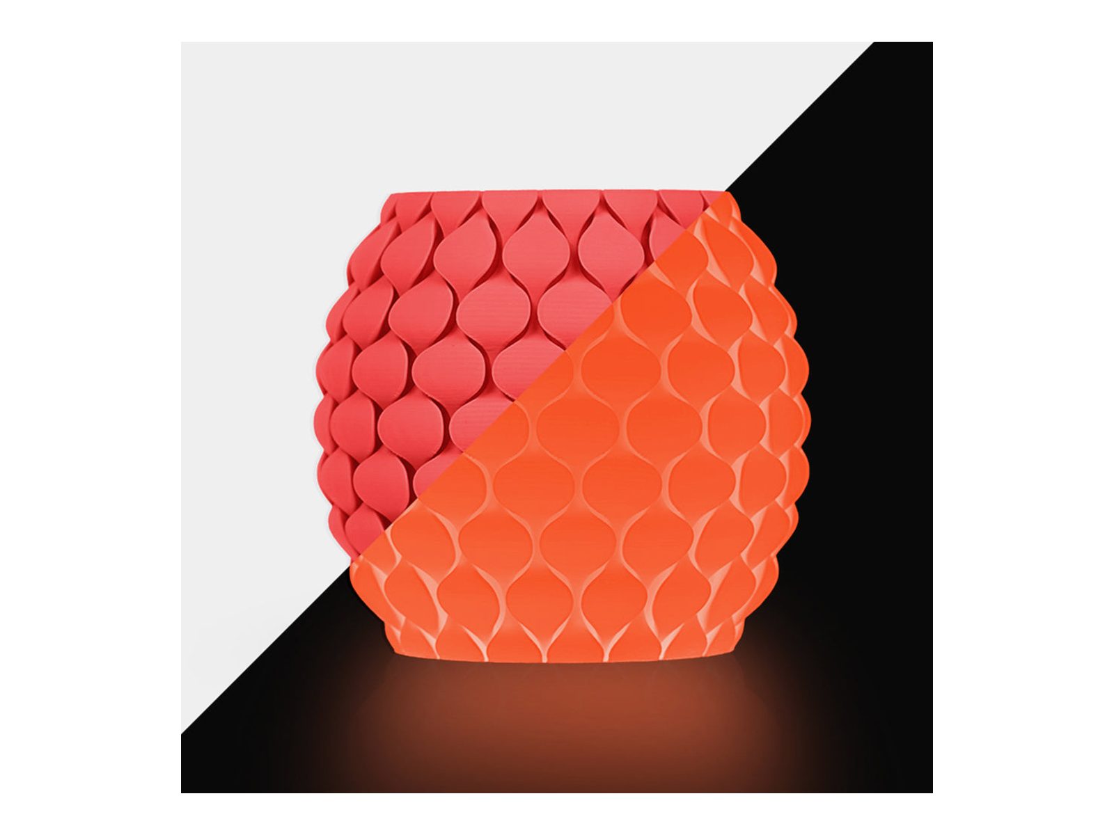 SUNLU PLA Glow in the Dark Rojo 1Kg