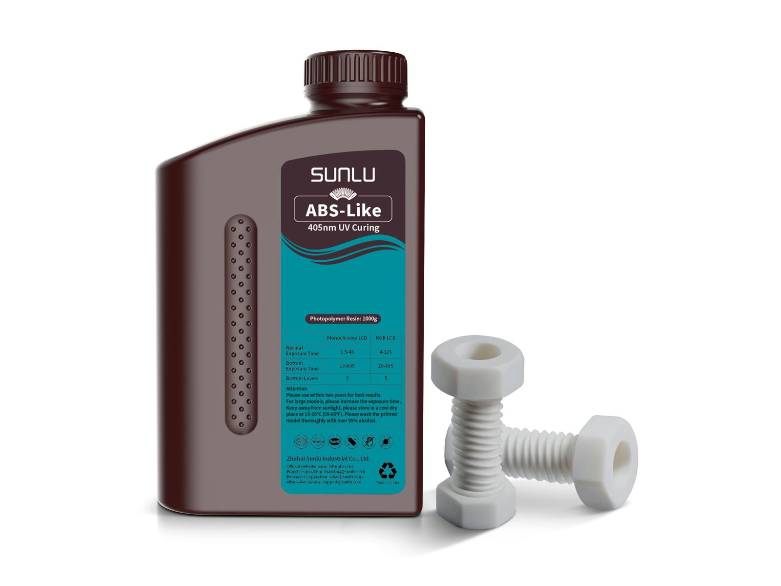 SUNLU Resina ABS-Like Gris 1Kg
