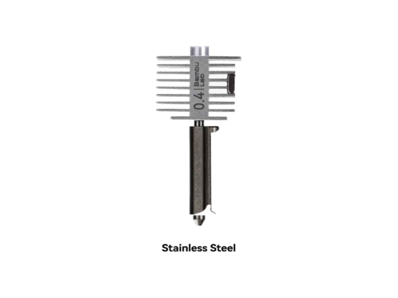 Hotend con Boquilla de Acero Inoxidable - 0.4 Mm (A1/A1MINI) Bambu Lab FAH007