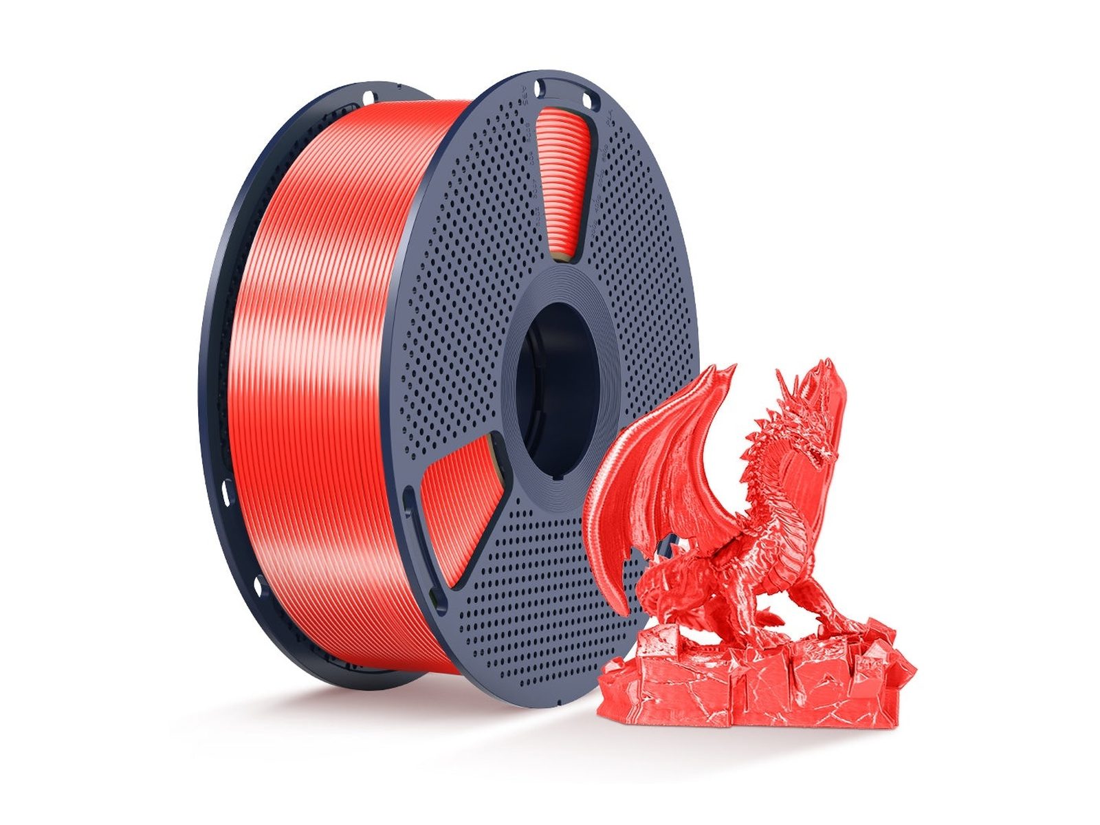 SUNLU PLA Brillante Rojo 1Kg
