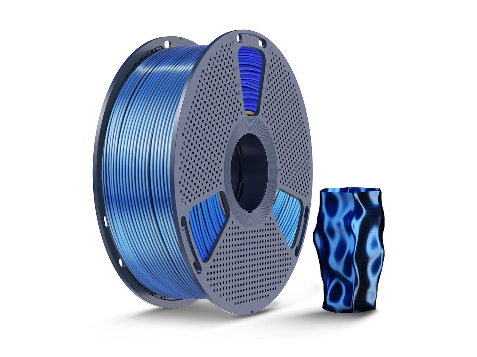 SUNLU PLA+ Dual Color Negro-azul 1Kg