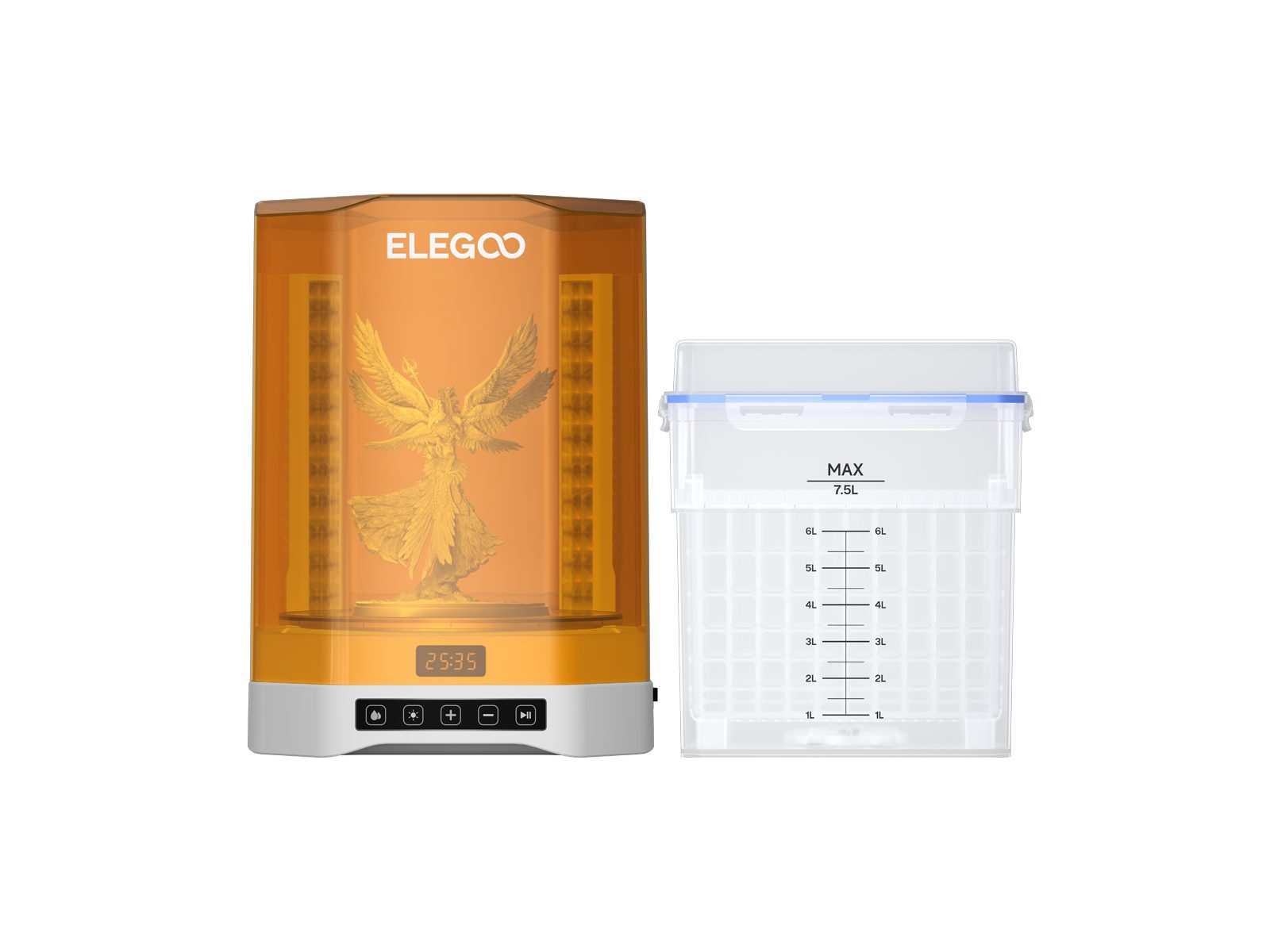 ELEGOO Mercury Plus 3.0, máquina de lavado y curado