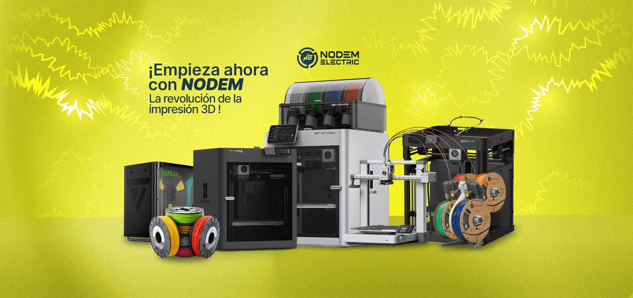 Empieza ahora con NODEM: la revolución de la impresión 3D