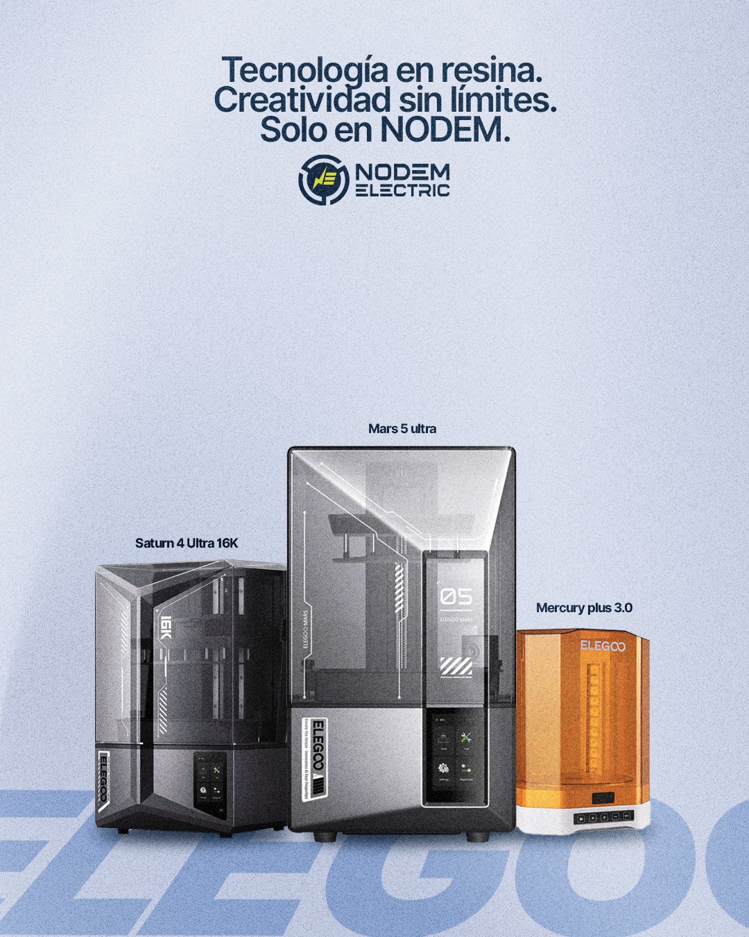 Tecnología en resina ELEGOO