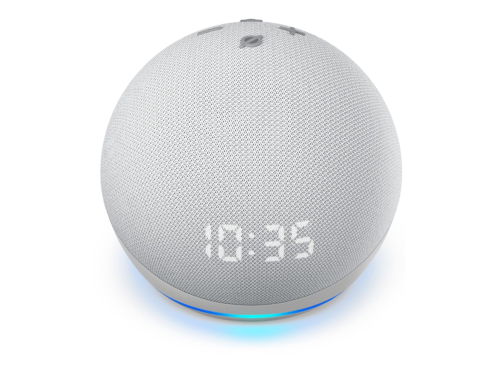 Amazon Echo Dot (4TH Gen) con Reloj, Bocina Inteligente con Alexa. Blanca